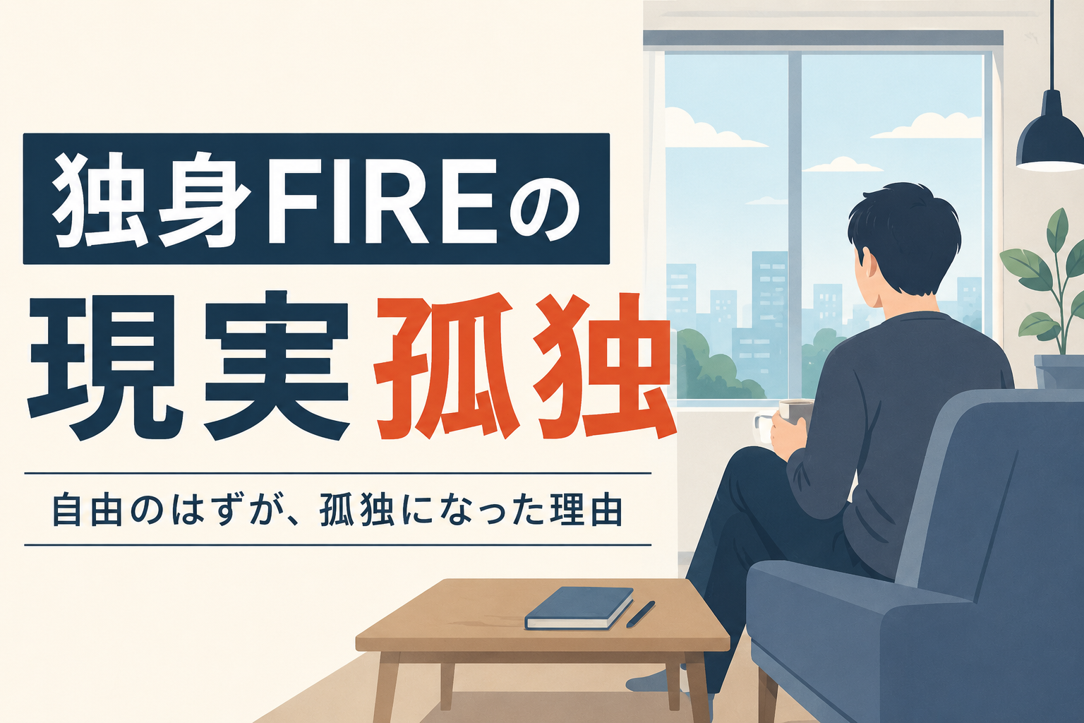 サムネイル　独身　FIRE　現実